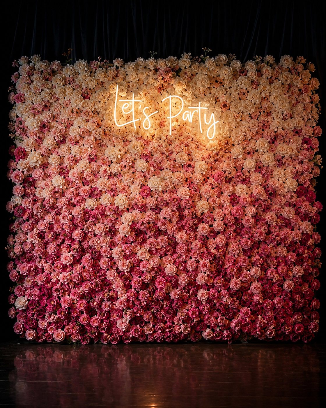 Muro de flores